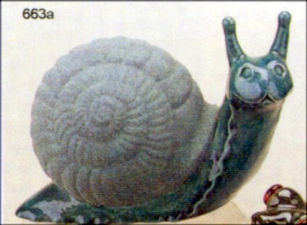 lustige große Schnecke